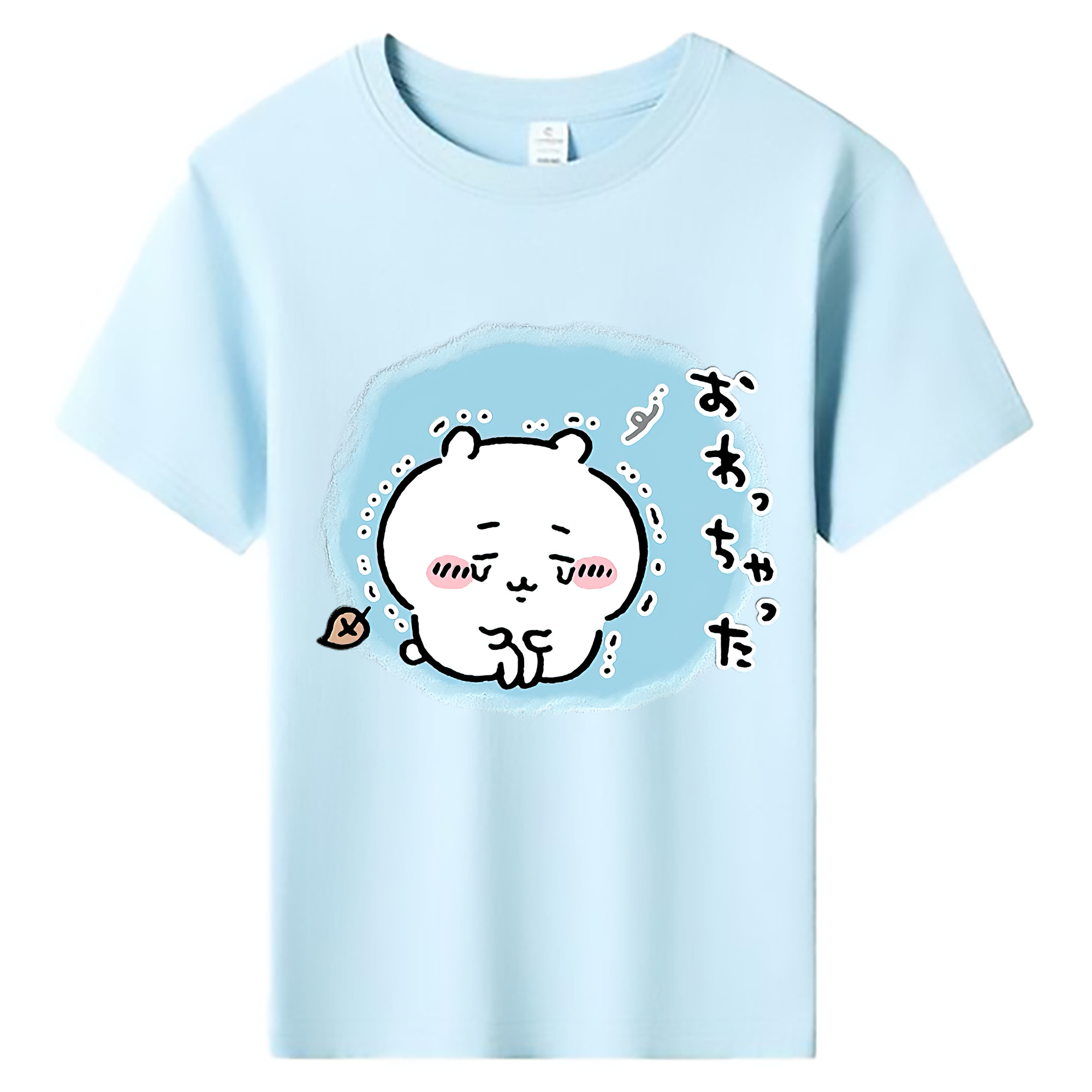 （画像用） ちいかわ ちいかわ Chii-kawa chiikawa 綿100％キッズTシャツ（フロントプリント）